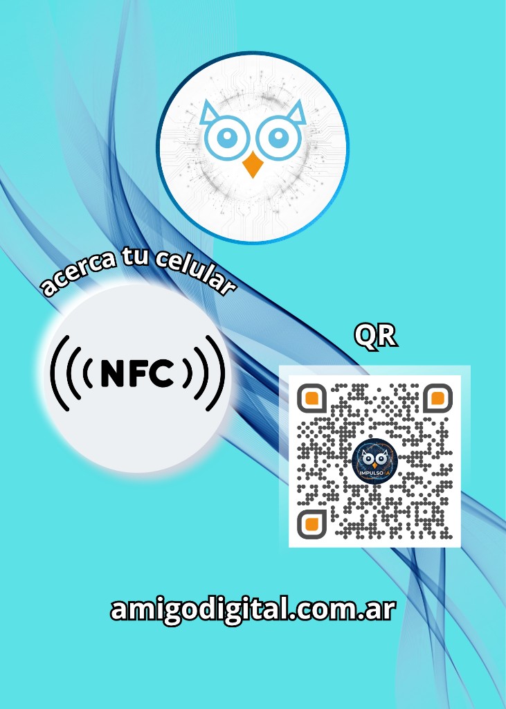 Lámina Multi-links con NFC y QR
